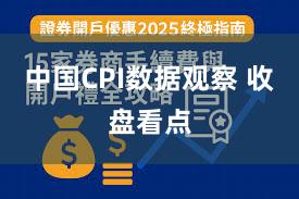 中国CPI数据观察 收盘看点