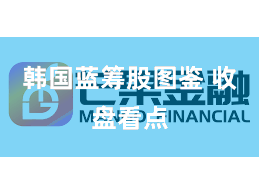 韩国蓝筹股图鉴 收盘看点