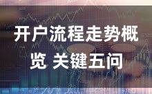 开户流程走势概览 关键五问